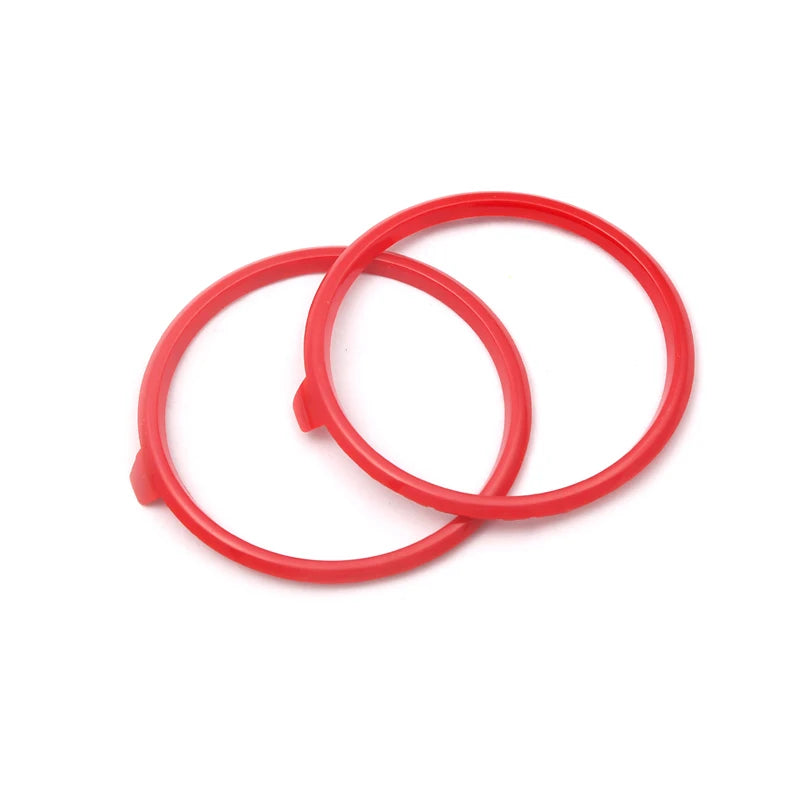 4 pezzi verde rosso giallo aria condizionata anello di uscita sfiato rivestimento di ricambio per Audi A3 2013-2017 e S3 2013-2016