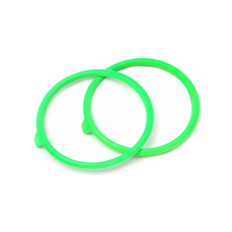 4 pezzi verde rosso giallo aria condizionata anello di uscita sfiato rivestimento di ricambio per Audi A3 2013-2017 e S3 2013-2016