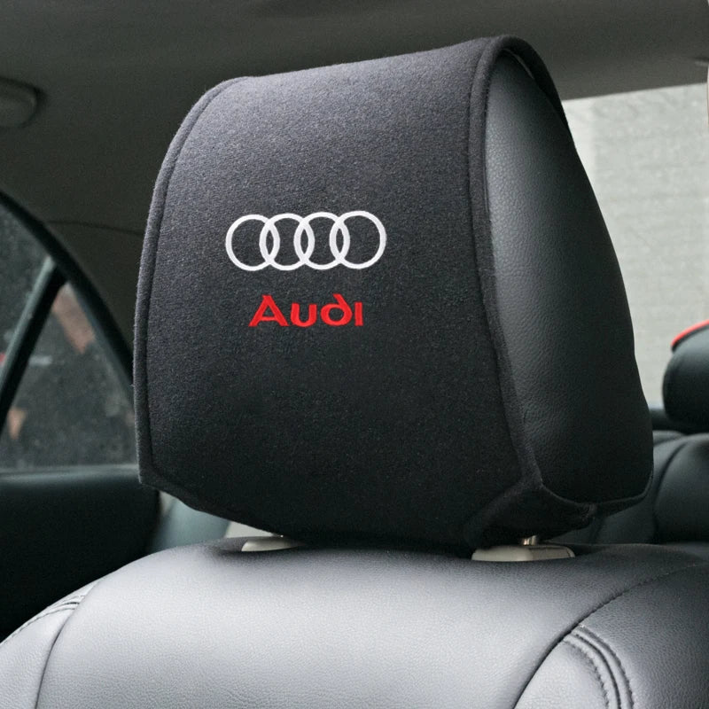 Copri poggiatesta per auto, accessori interni universali, adatto ai modelli Audi