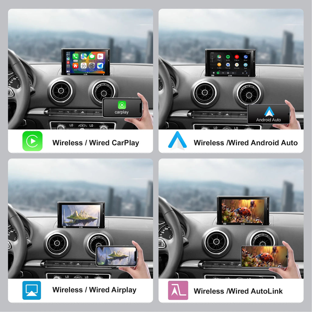 CarPlay wireless per Audi, interfaccia Android automatica per Audi