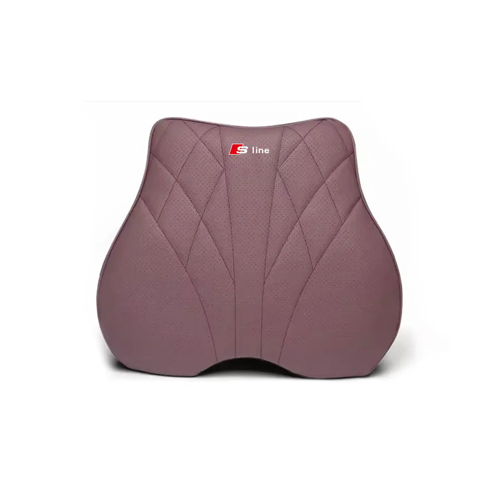Auto Traspirante Cuscino del Sedile Memory Foam Poggiatesta Schienale Lombare Cuscino Per Audi