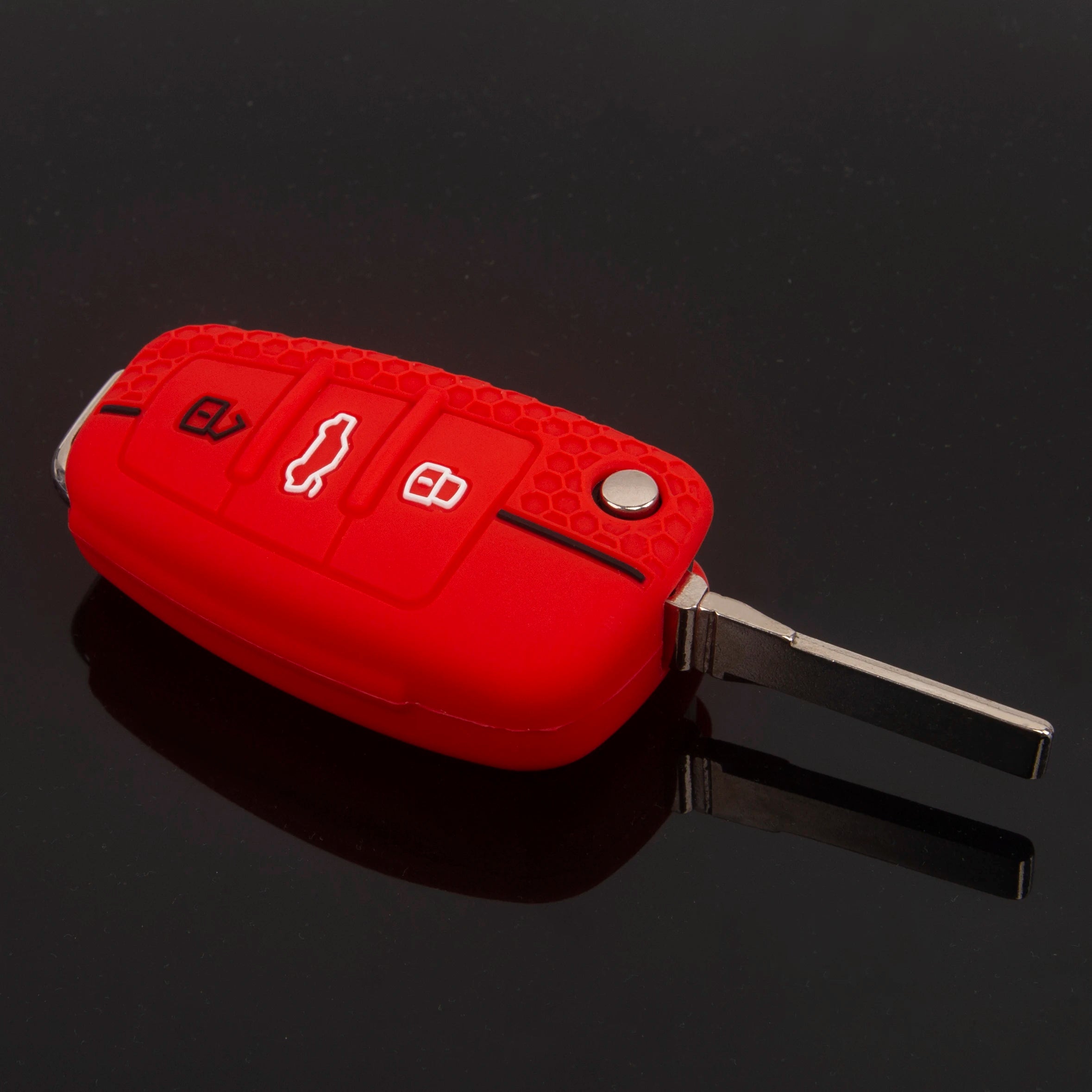 1 pz copertura portachiavi in silicone per auto per Audi A1 A3 A6 C5 C6 Q3 Q2 Q7 TT TTS R8 S3 S6 RS3 RS6 A4