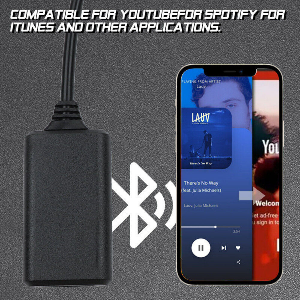 AMI MMI Interfaccia musicale Bluetooth Cavo audio AUX Adattatore per Audi