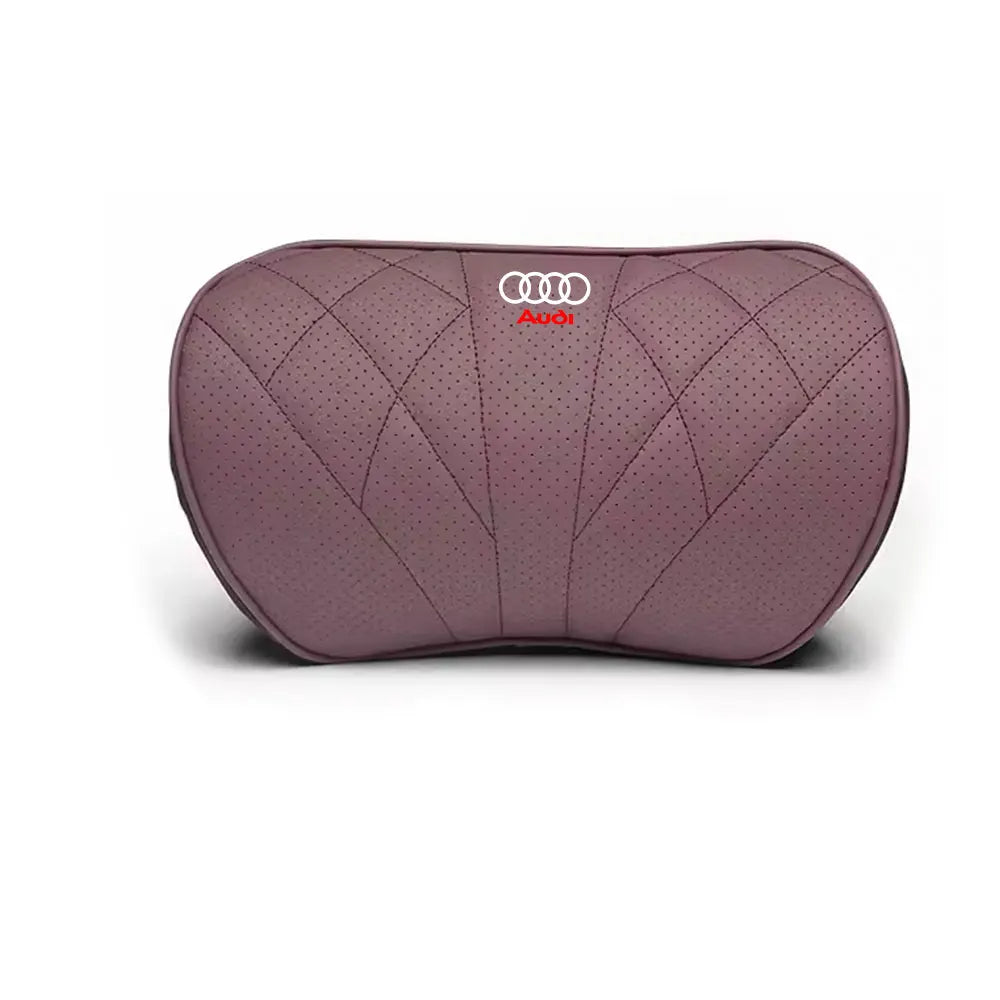 Auto Traspirante Cuscino del Sedile Memory Foam Poggiatesta Schienale Lombare Cuscino Per Audi