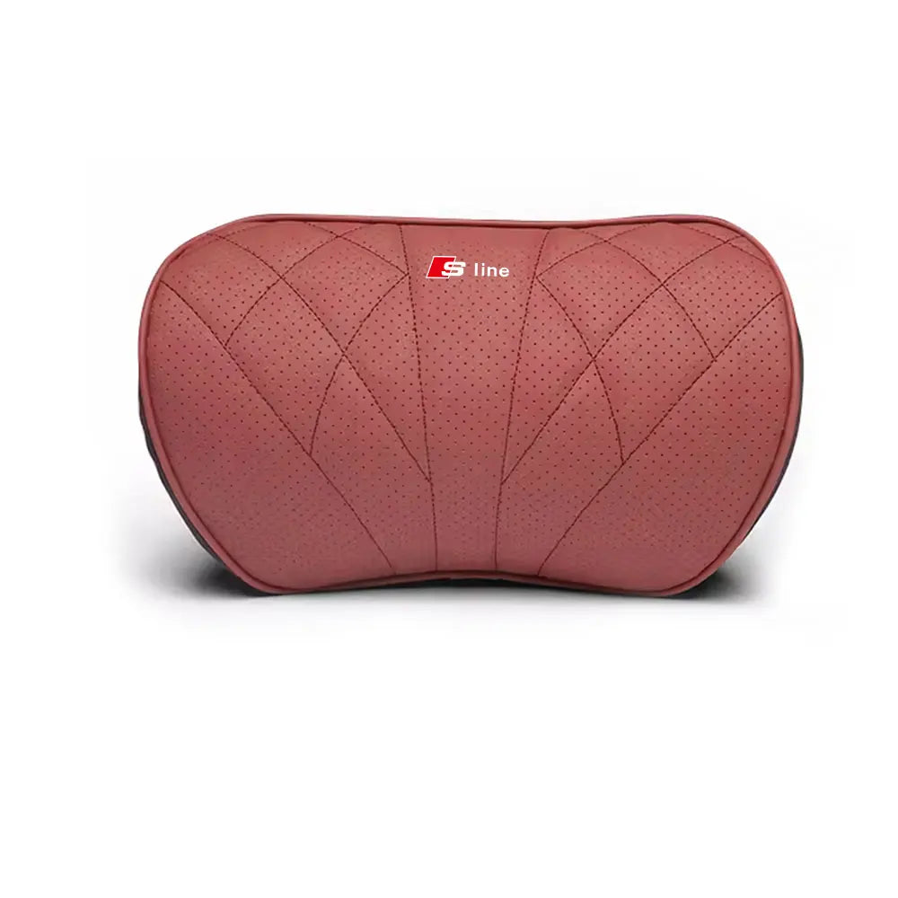 Auto Traspirante Cuscino del Sedile Memory Foam Poggiatesta Schienale Lombare Cuscino Per Audi