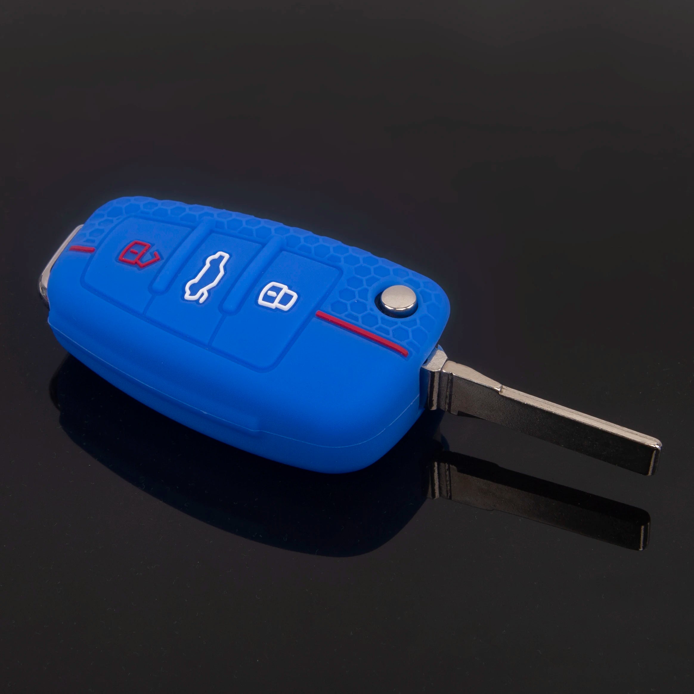 1 pz copertura portachiavi in silicone per auto per Audi A1 A3 A6 C5 C6 Q3 Q2 Q7 TT TTS R8 S3 S6 RS3 RS6 A4