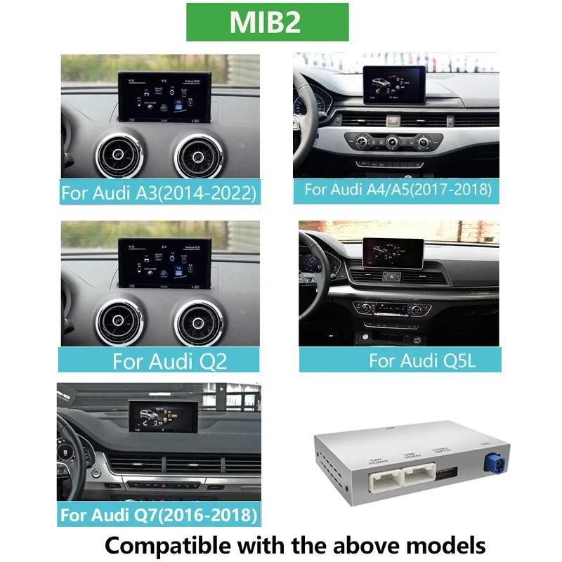 CarPlay wireless per Audi, interfaccia Android automatica per Audi
