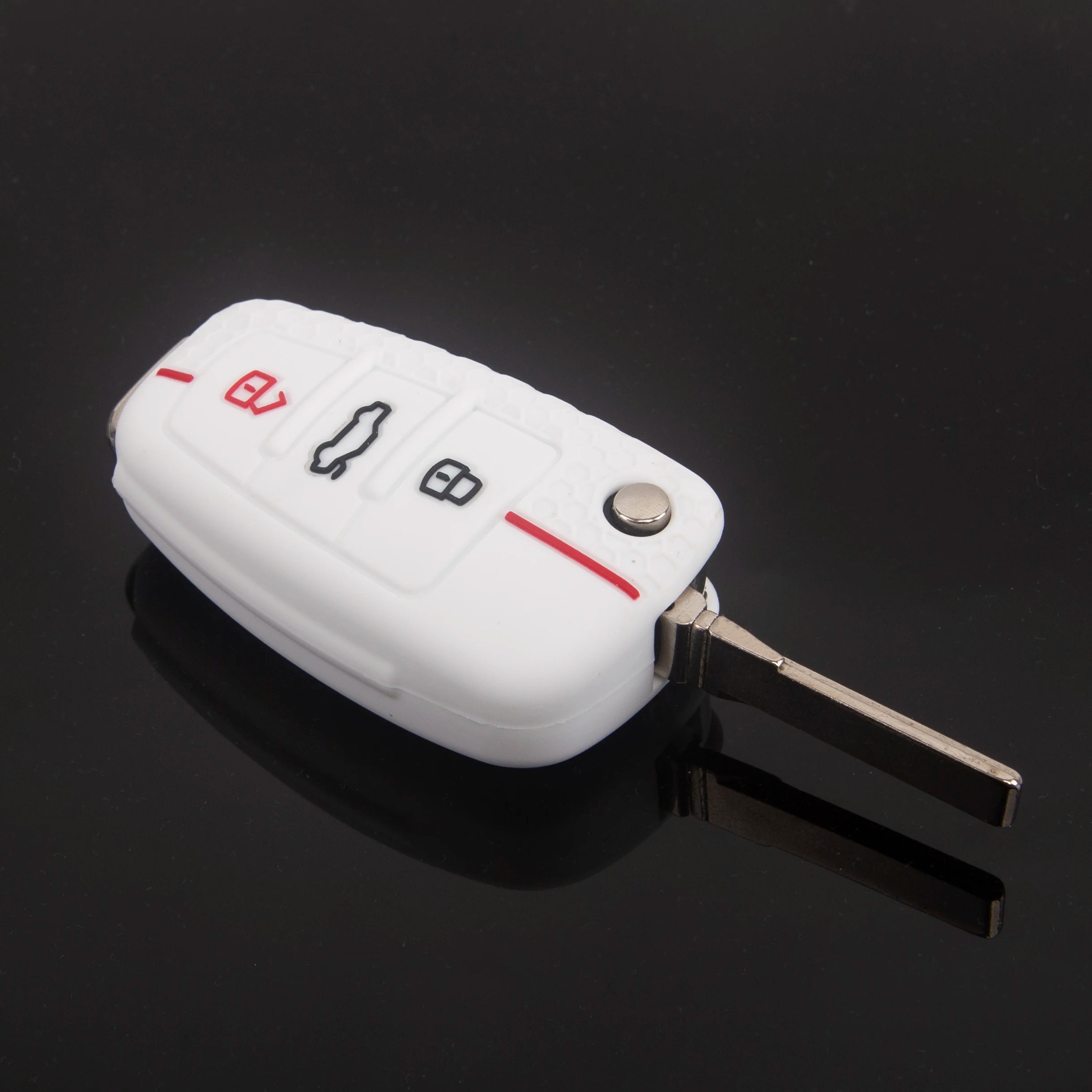 1 pz copertura portachiavi in silicone per auto per Audi A1 A3 A6 C5 C6 Q3 Q2 Q7 TT TTS R8 S3 S6 RS3 RS6 A4