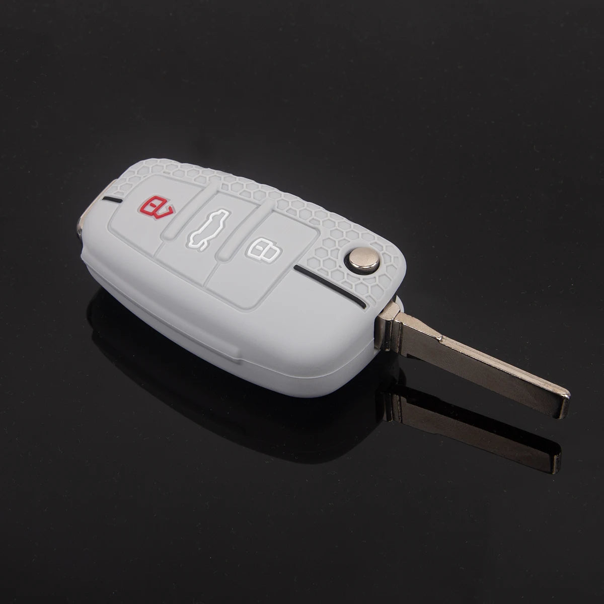 1 pz copertura portachiavi in silicone per auto per Audi A1 A3 A6 C5 C6 Q3 Q2 Q7 TT TTS R8 S3 S6 RS3 RS6 A4