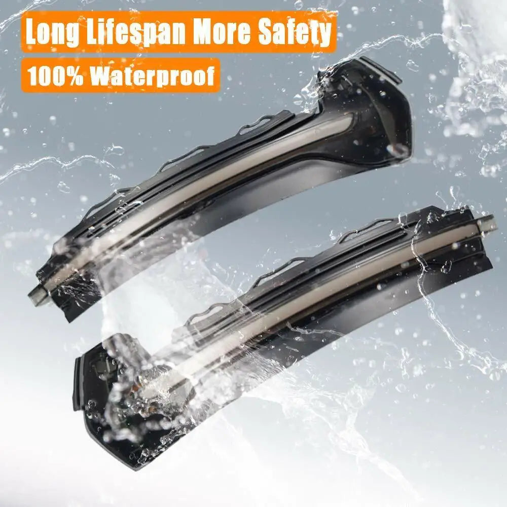 2 pezzi per Audi A3 8V S3 RS3 LED dinamico indicatore di direzione lampeggiante specchietto retrovisore indicatore di direzione per Audi 2014-2020