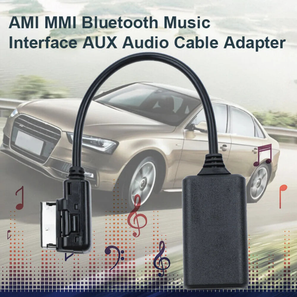 AMI MMI Interfaccia musicale Bluetooth Cavo audio AUX Adattatore per Audi