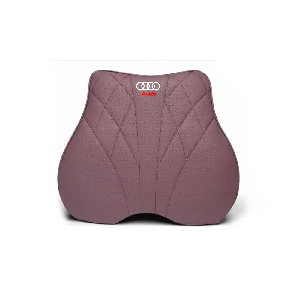 Auto Traspirante Cuscino del Sedile Memory Foam Poggiatesta Schienale Lombare Cuscino Per Audi