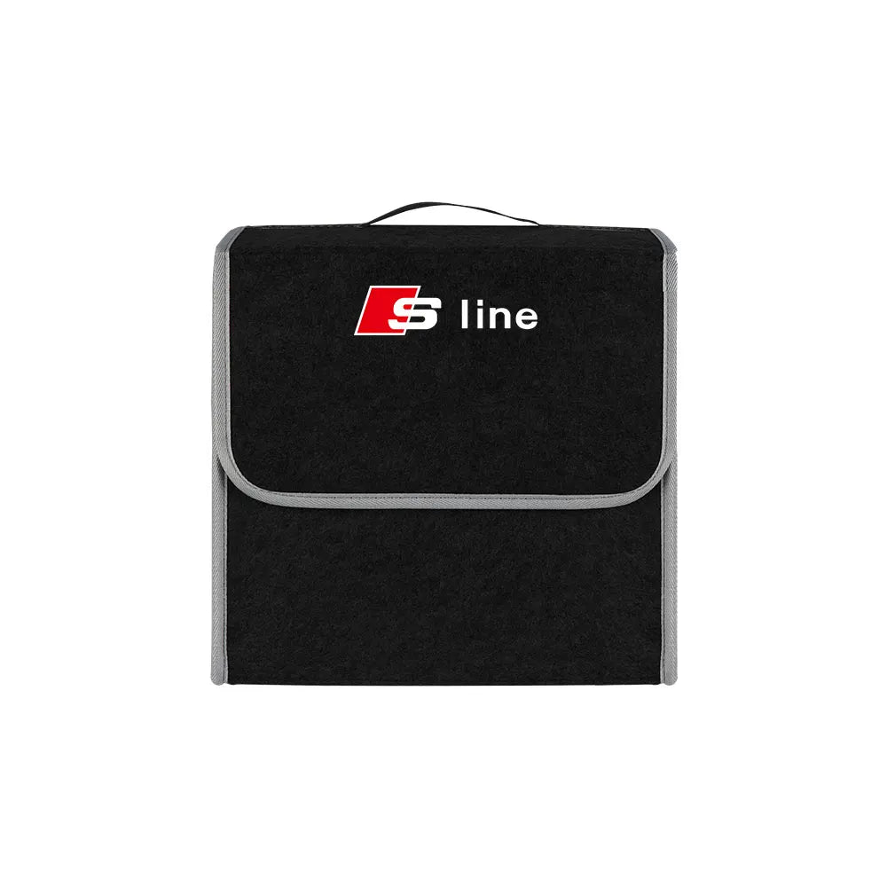 Bagagliaio di un'auto Organizzatore Scatola di Immagazzinaggio Stivaggio Riordino Contenitore Borsa Per Audi Sline A4 B7 B8 B9 A3 8P 8V 8L A5 A6 C6 C5 C7 A1 Q2 Q3