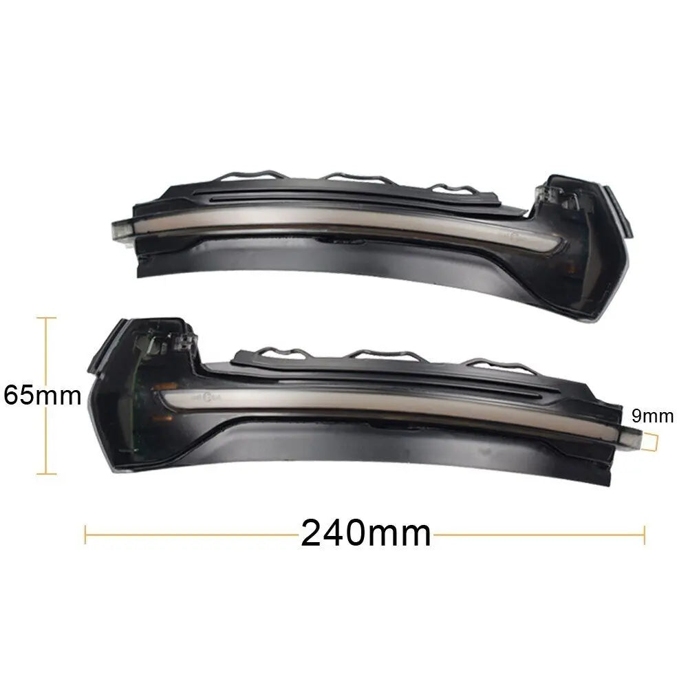 2 pezzi per Audi A3 8V S3 RS3 LED dinamico indicatore di direzione lampeggiante specchietto retrovisore indicatore di direzione per Audi 2014-2020