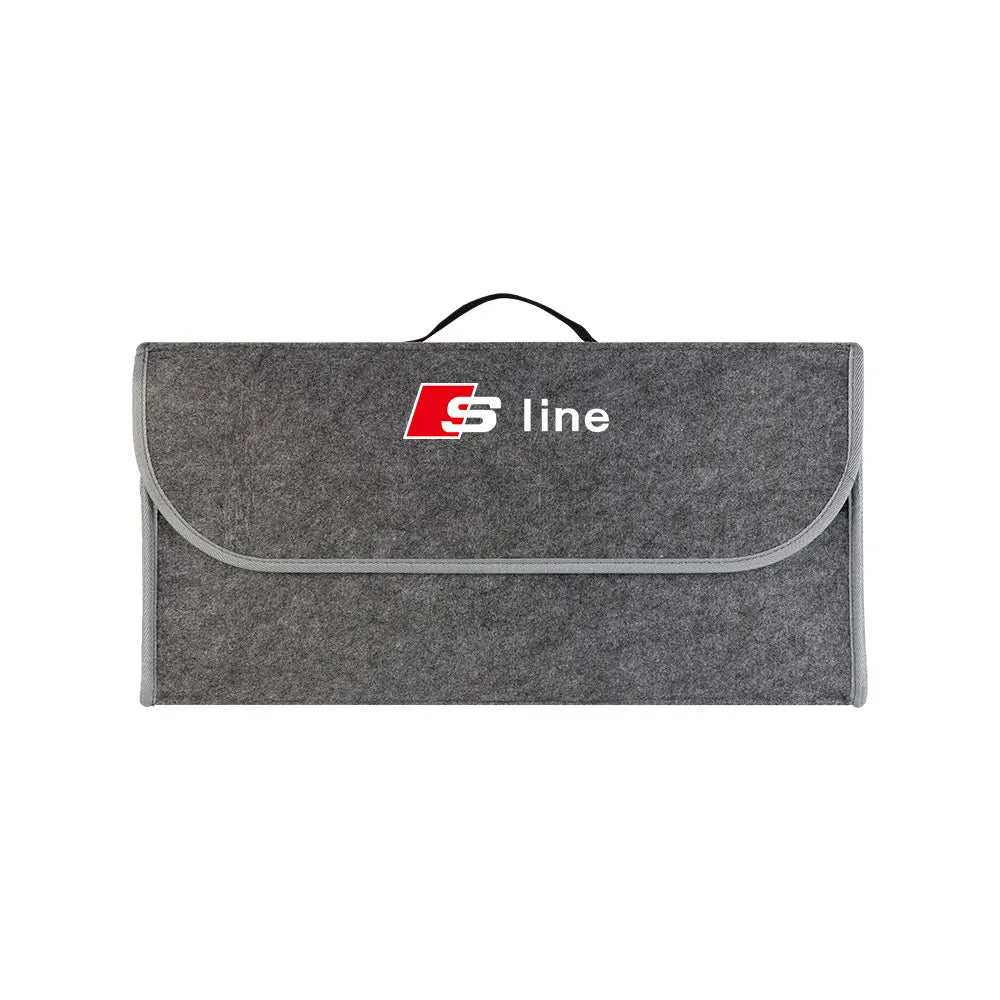 Bagagliaio di un'auto Organizzatore Scatola di Immagazzinaggio Stivaggio Riordino Contenitore Borsa Per Audi Sline A4 B7 B8 B9 A3 8P 8V 8L A5 A6 C6 C5 C7 A1 Q2 Q3