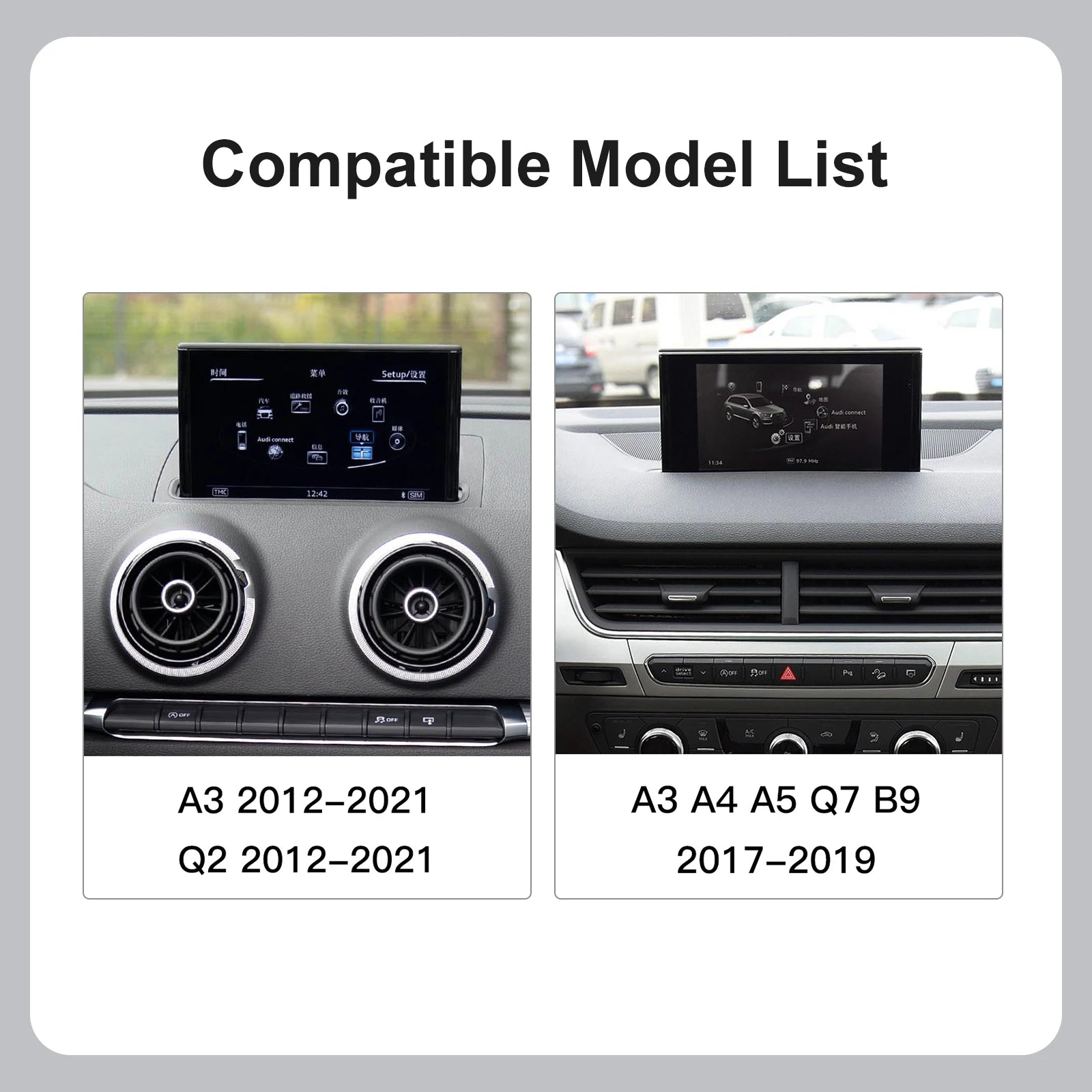 CarPlay wireless per Audi, interfaccia Android automatica per Audi