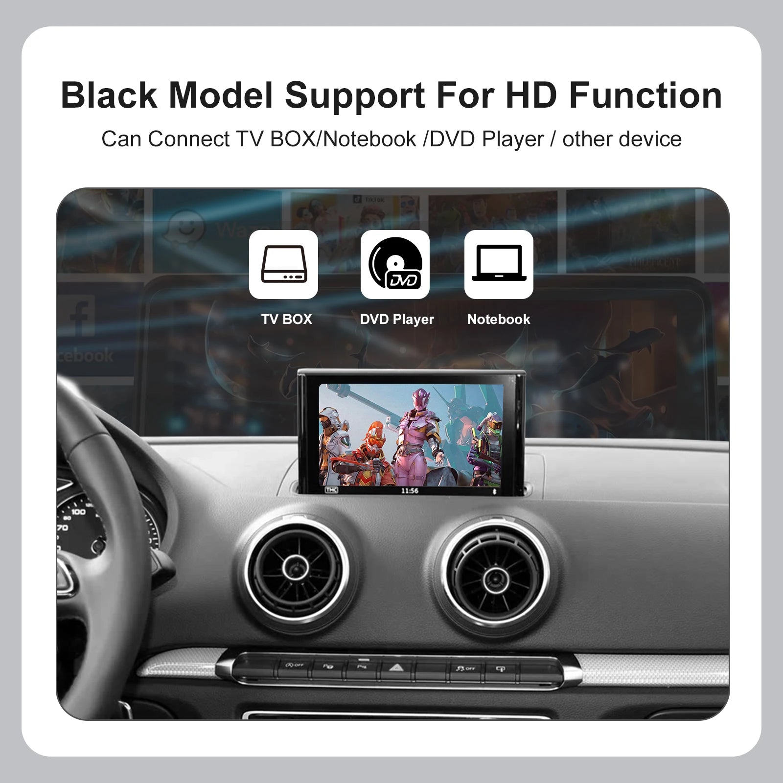 CarPlay wireless per Audi, interfaccia Android automatica per Audi