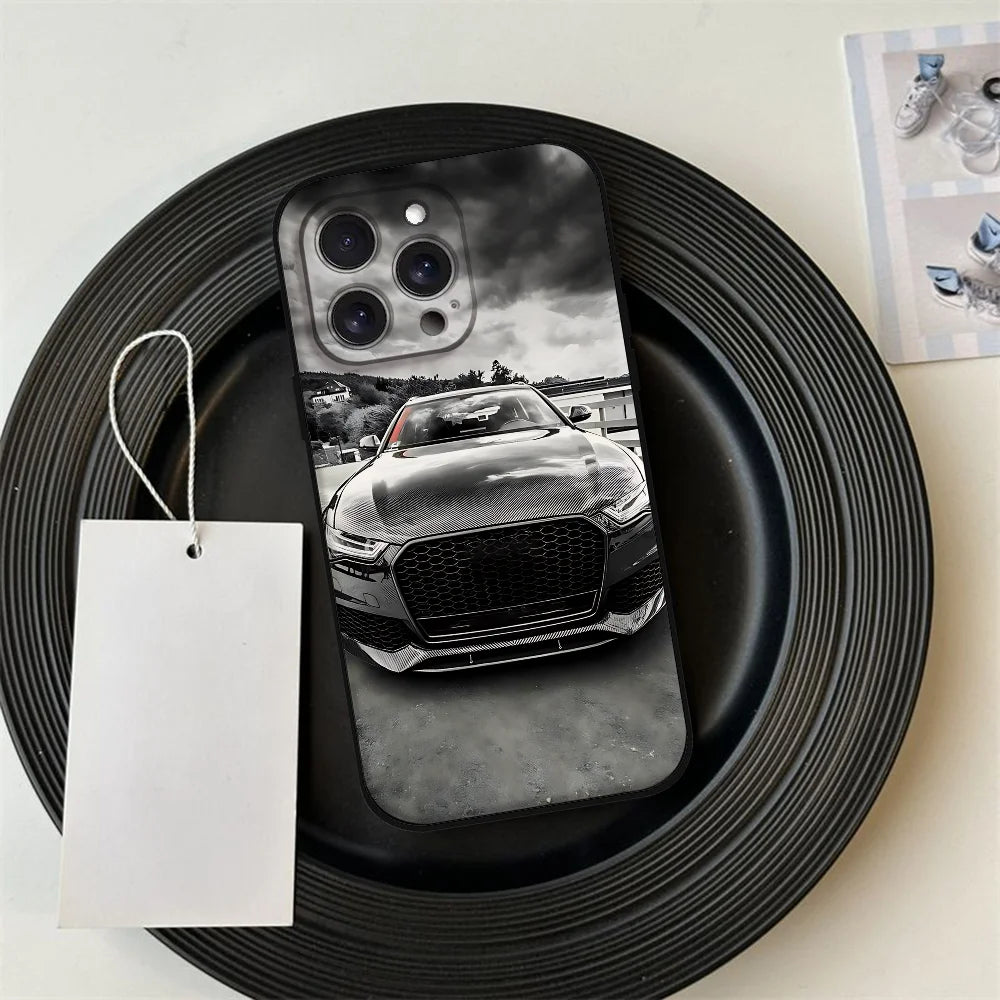 A-Audies RS Custodia per telefono per auto sportiva per Iphone