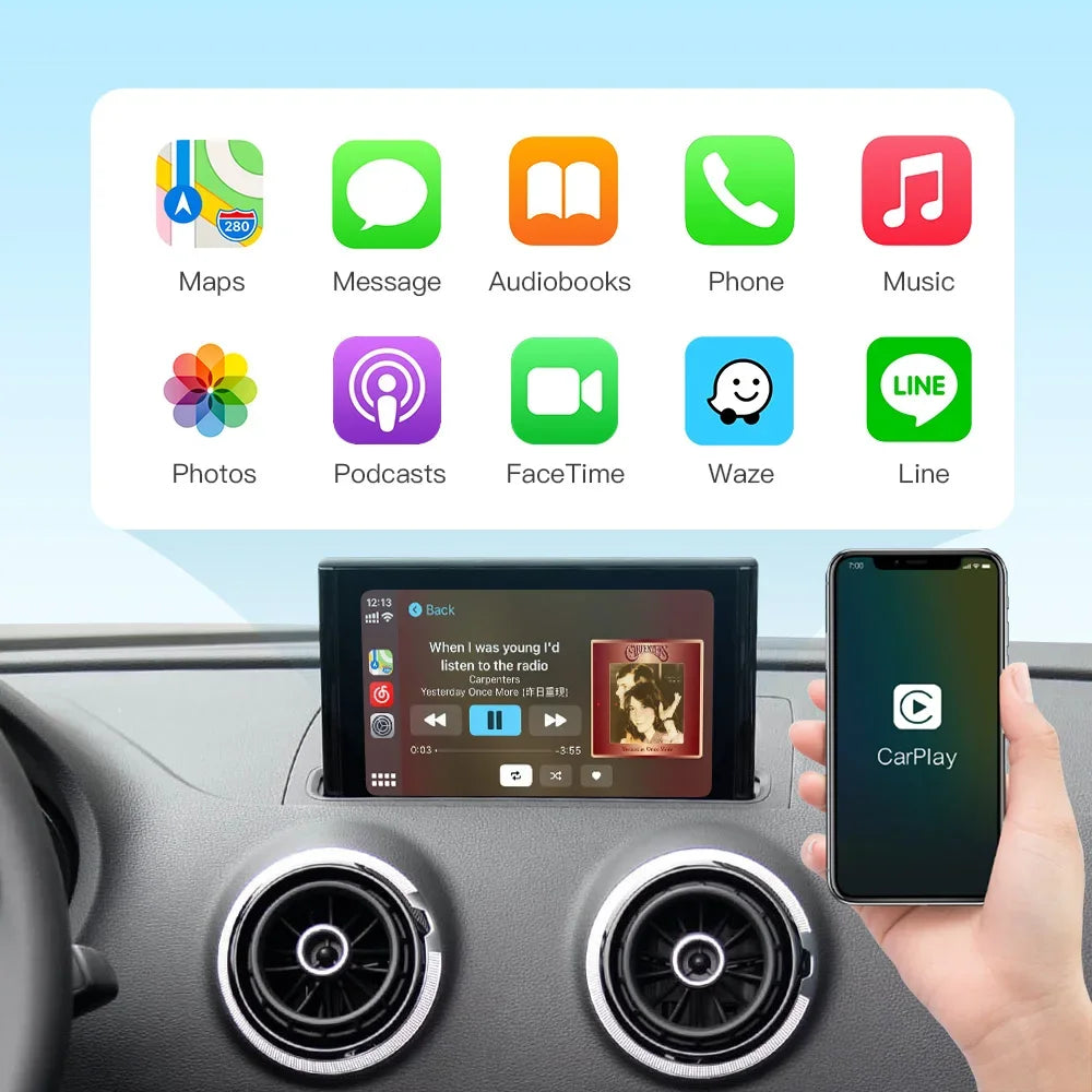 CarPlay wireless per Audi, interfaccia Android automatica per Audi